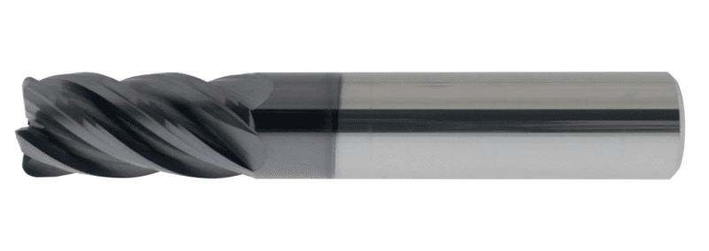 Ultra High Performance Solid Carbide Variable Helix 5 Flute HPC End ...