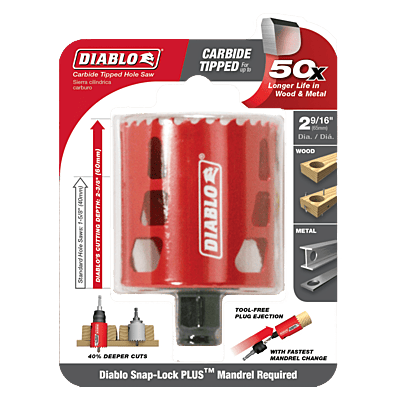 Diablo Carbide Hole Saws Diablo Carbide Hole Saws