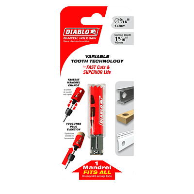 Diablo Bi-Metal Hole Saws