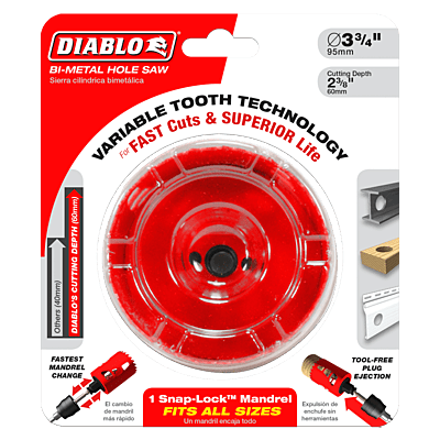 Diablo Bi-Metal Hole Saws