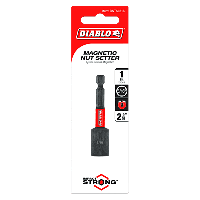 Diablo Screwdriving Magnetic
Nut Setter
