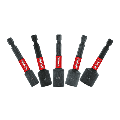 Diablo Magnetic Nut Setter Assorted 5pc Pack