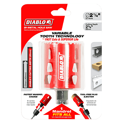 Diablo Bi-Metal Hole Saws