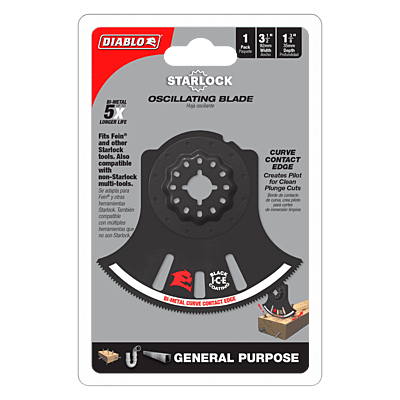 Diablo Bi-Metal Oscillating Blades for General Purpose Diablo Bi-Metal Oscillating Blades for General Purpose