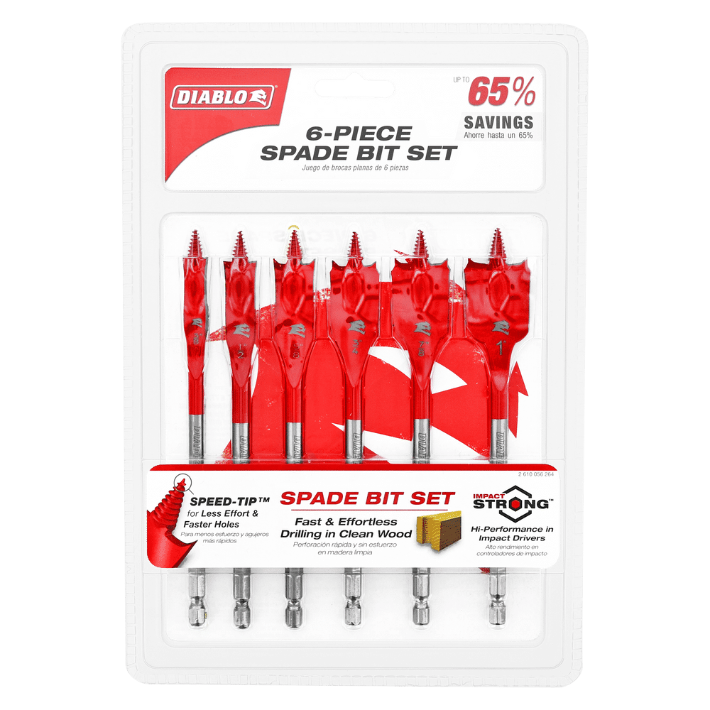 Diablo Spade Bit Set