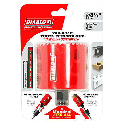 Diablo Bi-Metal Hole Saws