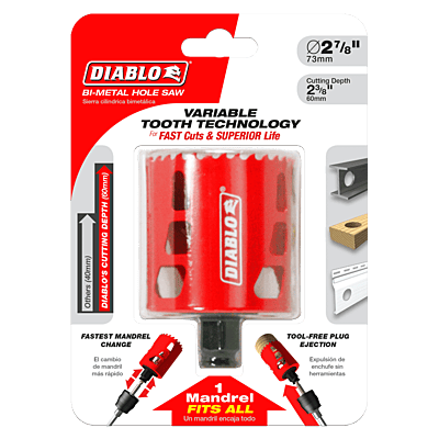 Diablo Bi-Metal Hole Saws