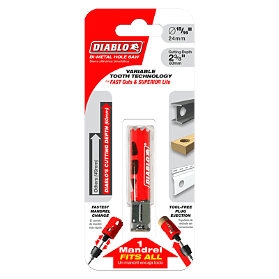 Diablo Bi-Metal Hole Saws