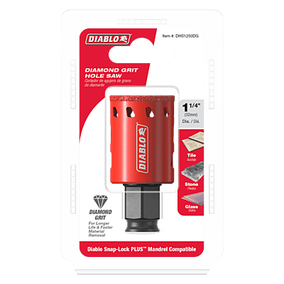 Diablo Diamond Grit Hole Saws Diablo Diamond Grit Hole Saws