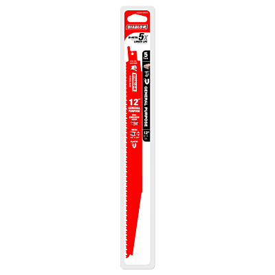 Diablo Bi-Metal Reciprocating Blades General