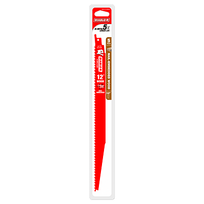 Diablo Bi-Metal Reciprocating Blades Nail-Embedded Wood