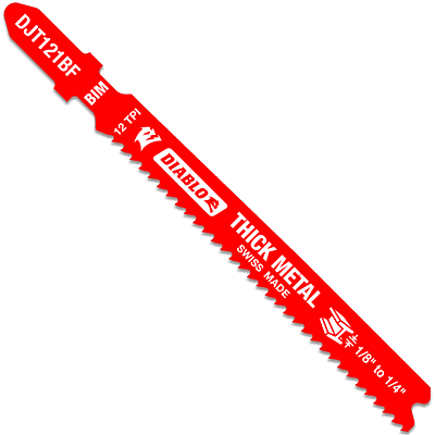 DIABLO - 3-5/8" Jig Saw Blades for Cuts in Bi-Metal DIABLO - 3-5/8" Jig Saw Blades for Cuts in Bi-Metal