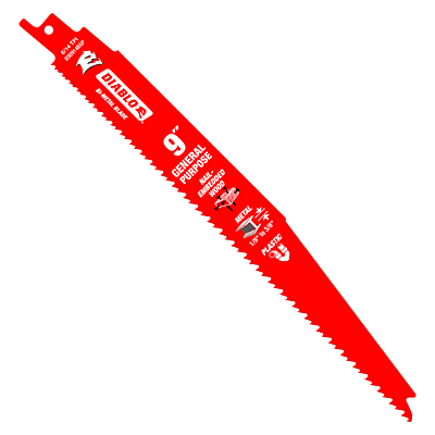 Diablo Bi-Metal Reciprocating Blades General