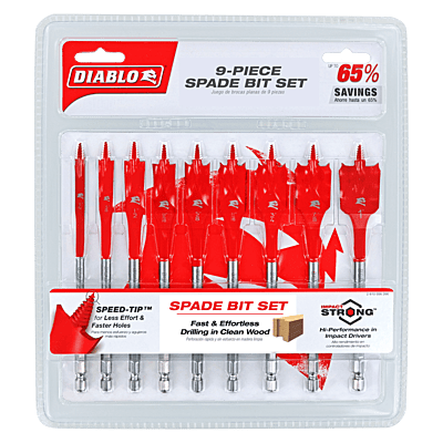 Diablo Spade Bit Set