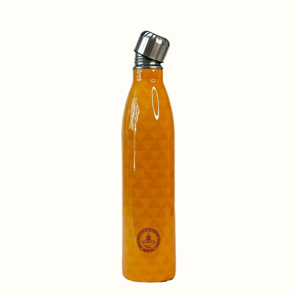 IITM Geometric Water Bottle - 1L - Yellow