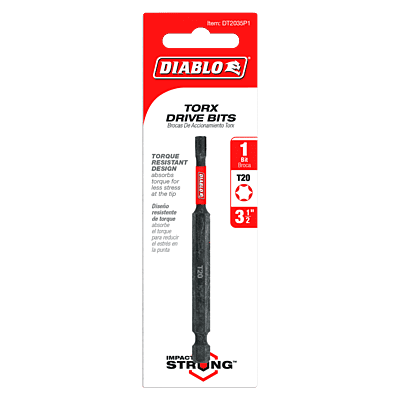 Diablo Screwdriving Torx Drive Bits Diablo Screwdriving Torx Drive Bits