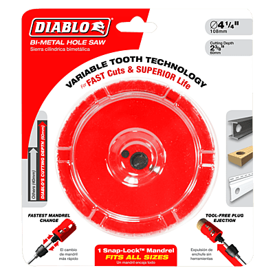 Diablo Bi-Metal Hole Saws