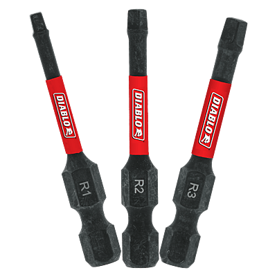 Diablo Screwdriving Square 
Drive Bits