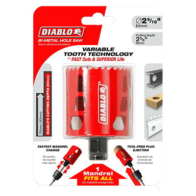 Diablo Bi-Metal Hole Saws