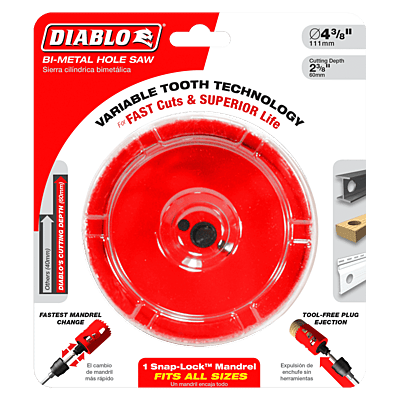 Diablo Bi-Metal Hole Saws