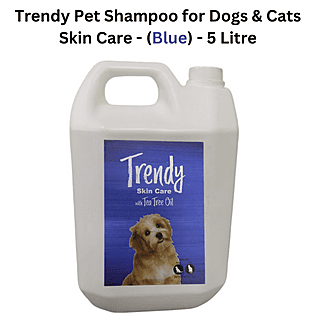 Trendy Pet Shampoo Skin Care - (Blue) - 5 Litre