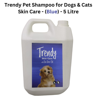 Trendy Pet Shampoo Skin Care - (Blue) - 5 Litre