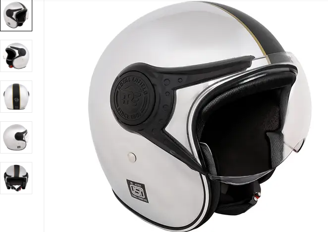 ROYAL ENFIELD CHROME BLACK L