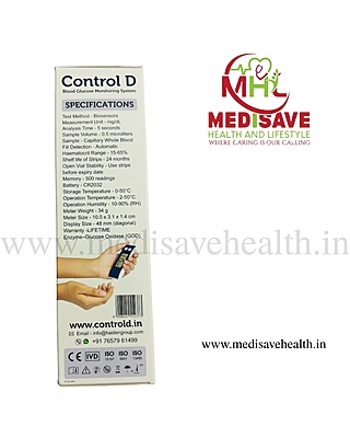 Glucometer kit with 25 strips