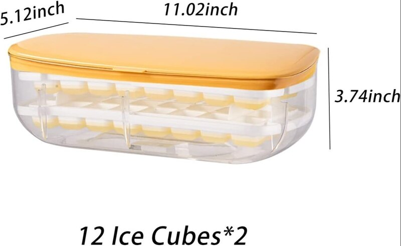 DOUBLE LAYERS ICE MAKER WITH ICE PICKER