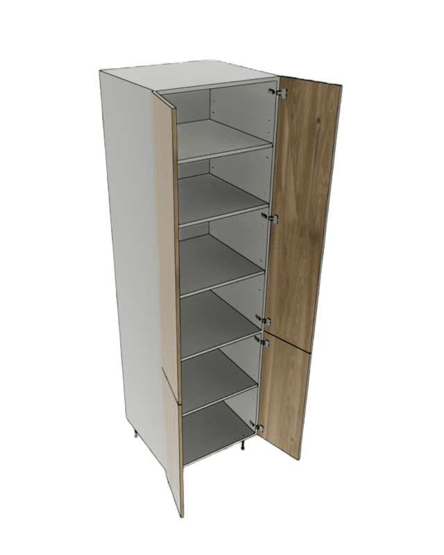 TALL PANTRY CABINET 2 BOOTTOM 2 TOP DOOR BASE MATCH