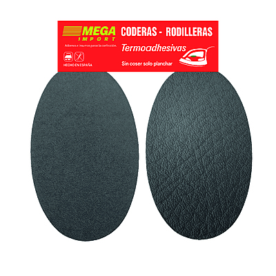 Codera Rodillera C258 Gris Oscuro Paquete X 10 Unidades