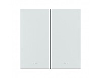 Zigbee 2 Gang Key Switch-EU - White