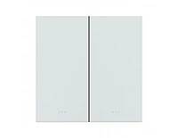 Zigbee 2 Gang Key Switch-EU - White