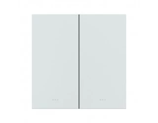 Zigbee 2 Gang Key Switch-EU - White