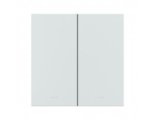 Zigbee 2 Gang Key Switch-EU - White