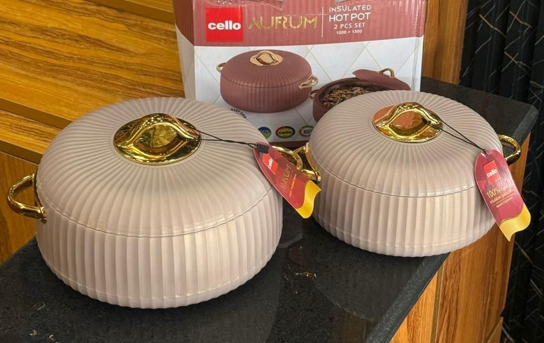 2 PIECES FOOD WARMER SET 1000ML - 1500Ml