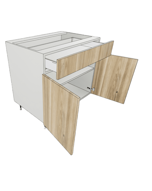 BASE CABINET 2 DOOR 1 DRAWER CUSTOM