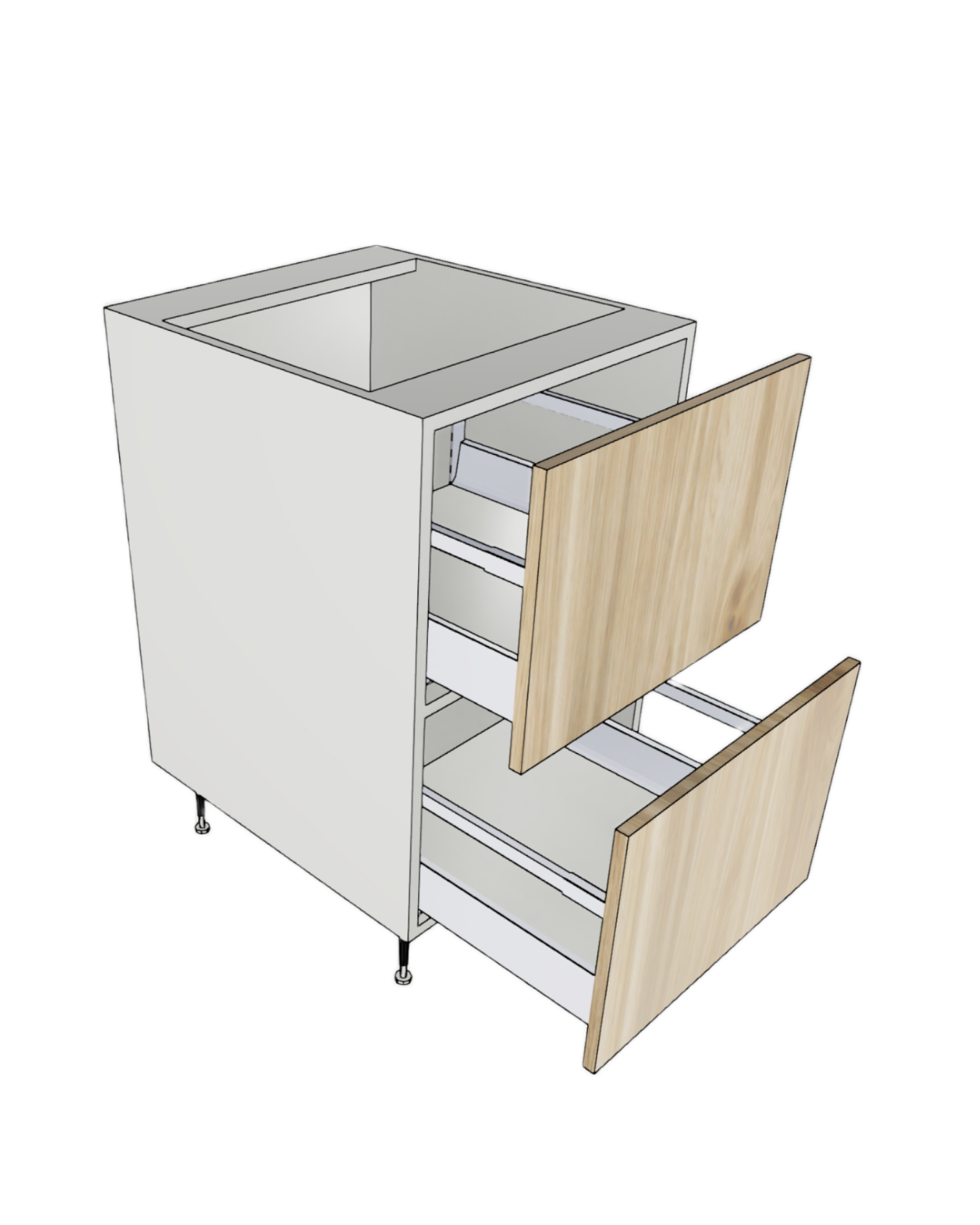 BASE CABINET 2 DRAWER