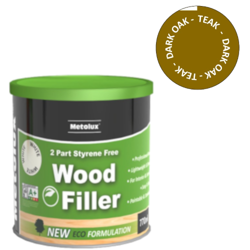 Wood Filler - 2 Part - 1.4Kg - Dark Oak Wood Filler - 2 Part - 1.4Kg - Dark Oak
