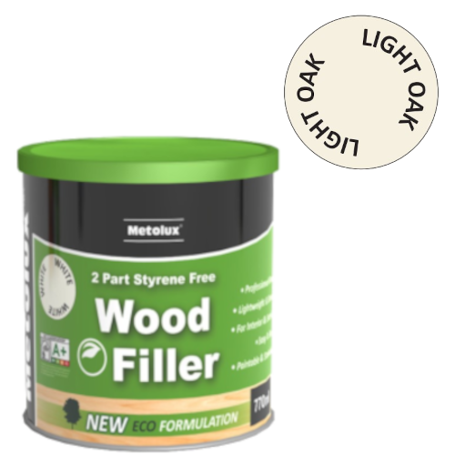 Wood Filler - 2 Part - 1.4Kg - Light Oak Wood Filler - 2 Part - 1.4Kg - Light Oak