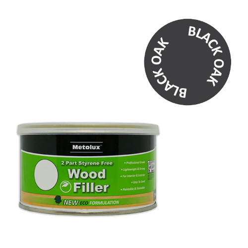 Wood Filler - 2 Part - 0.5Kg - Black Oak Wood Filler - 2 Part - 0.5Kg - Black Oak