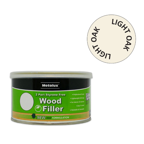 Wood Filler - 2 Part - 0.5Kg - Light Oak Wood Filler - 2 Part - 0.5Kg - Light Oak