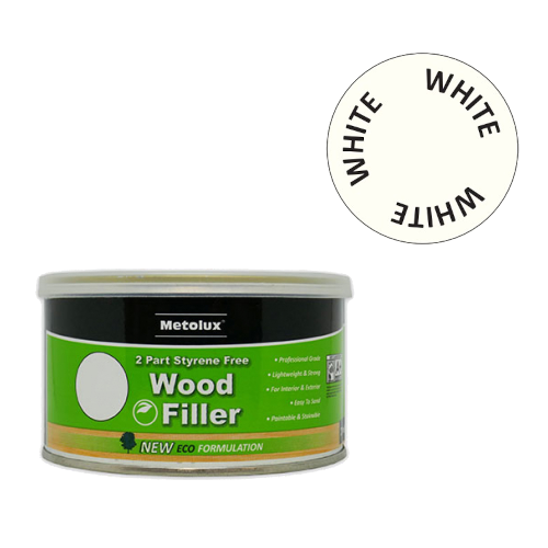 Wood Filler - 2 Part - 0.5Kg - White Wood Filler - 2 Part - 0.5Kg - White