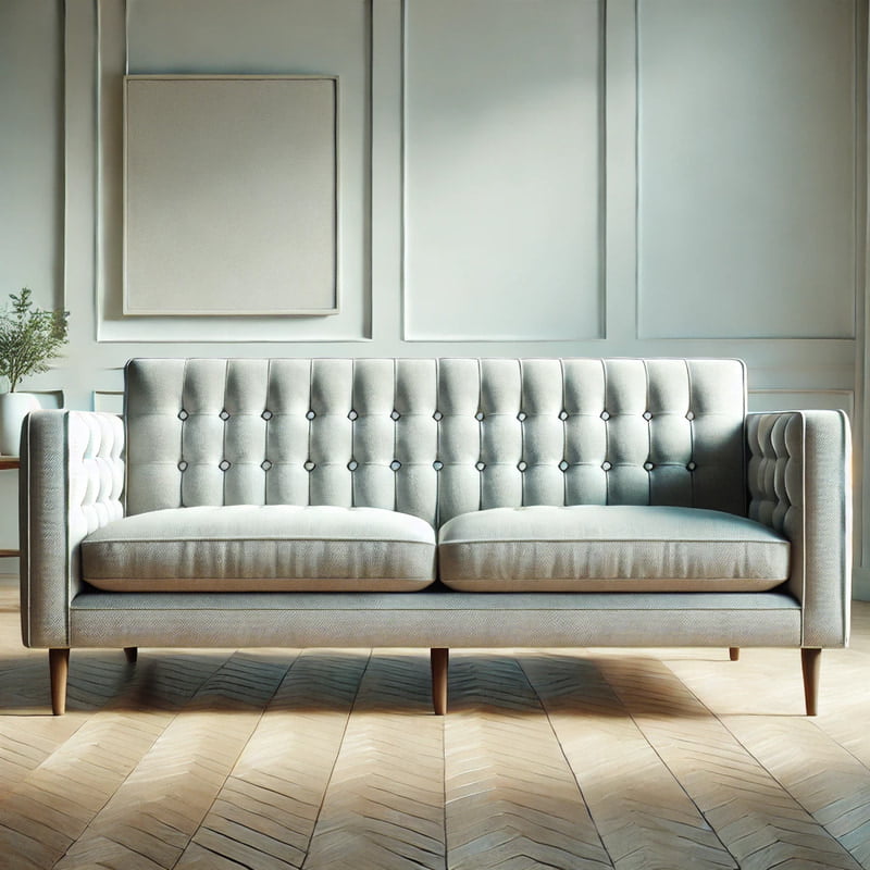 Gunmala Handicrafts Classic Button-Tufted 2-Seater Sofa Gunmala Handicrafts Classic Button-Tufted 2-Seater Sofa