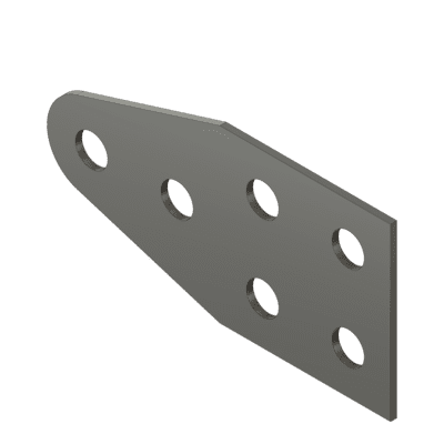 2" Center Adapter - Black