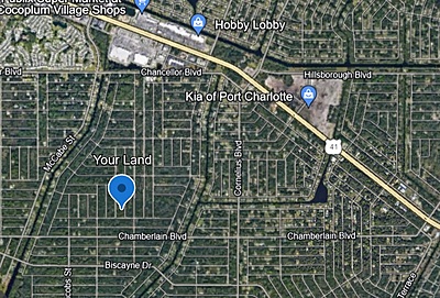 456 Munoz Street - Affordable .23 Acre Vacant Lot in Port Charlotte