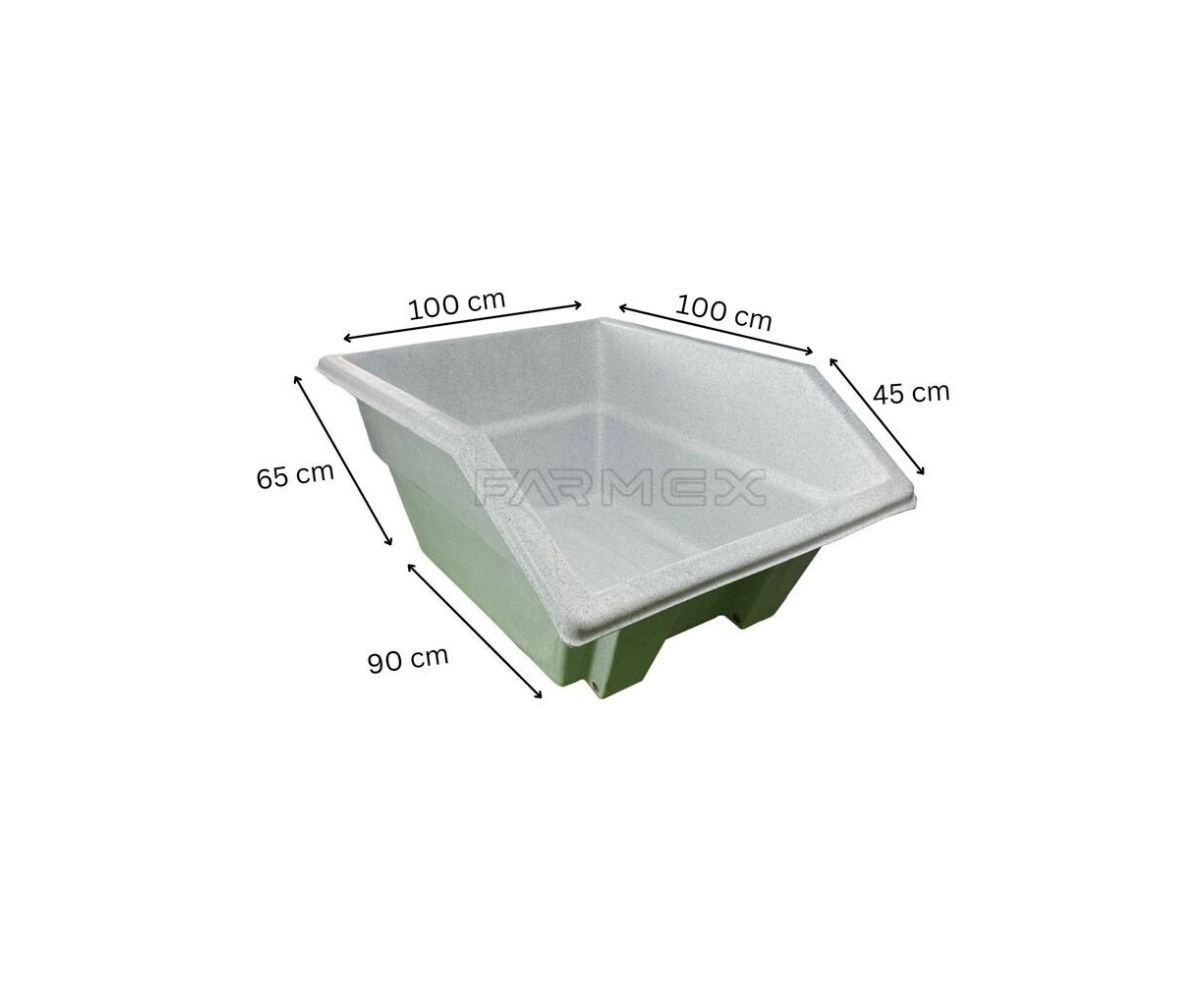 Wheelbarrow Farmex WB600 - X large White