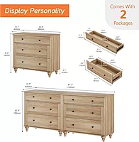 Farmhouse 6 drawer dresser