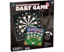 2-in-1 Reversible Magnetic Dart Game