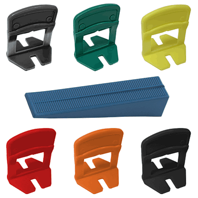 Two Level - Wedge and Spacer Clips Leveling System Two Level - Wedge and Spacer Clips Leveling System